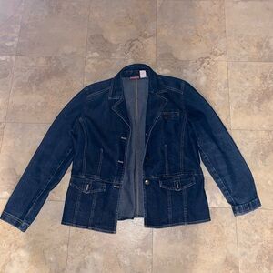 Denim Blazer Jacket
